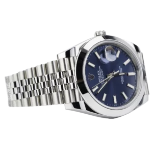 Rolex Datejust 41 Blue Dial Smooth bezel 4