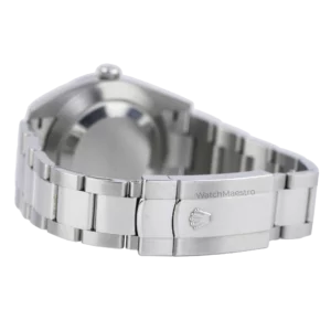 Rolex Datejust 41 Blue Oyster Fluted Used 4