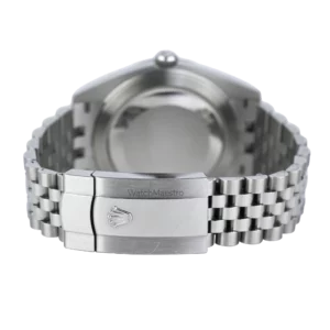 Rolex Datejust Blue Jubilee Fluted Used 2022 (5)