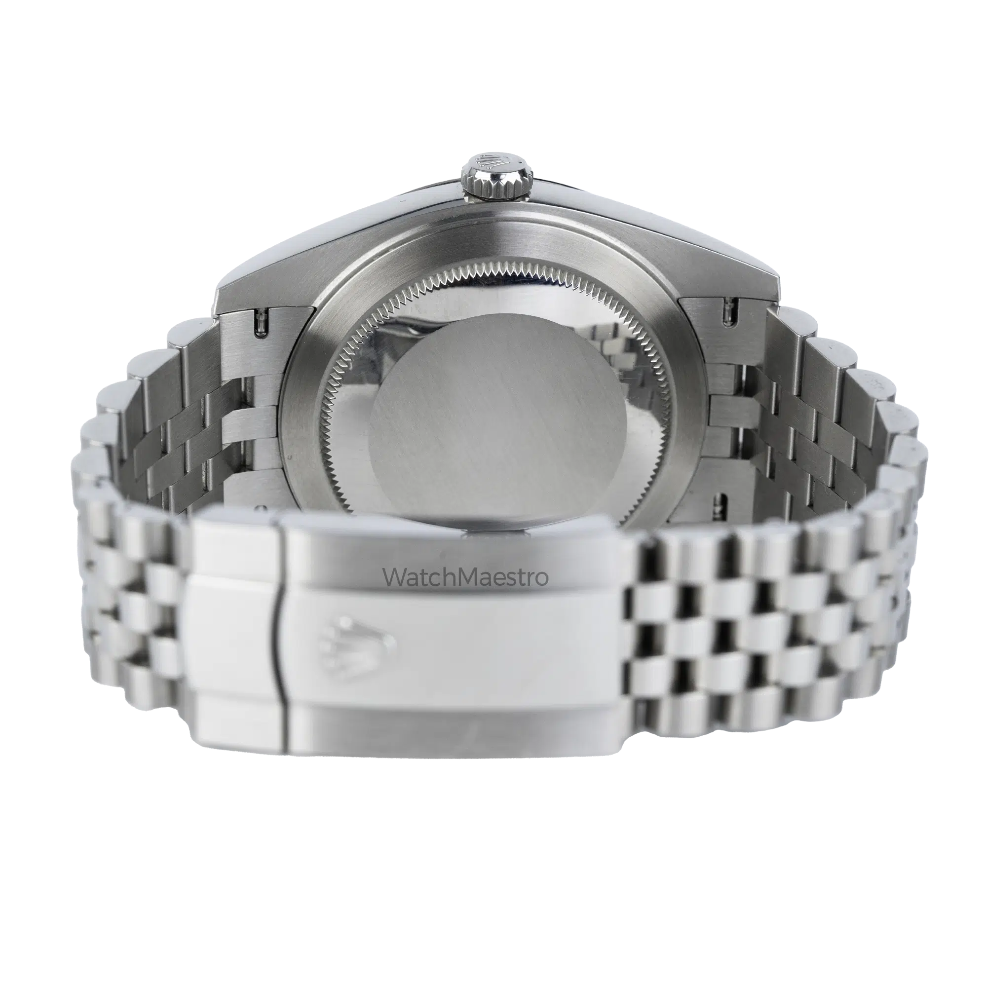 Rolex Datejust Blue Jubilee Fluted Used 2022 (6)