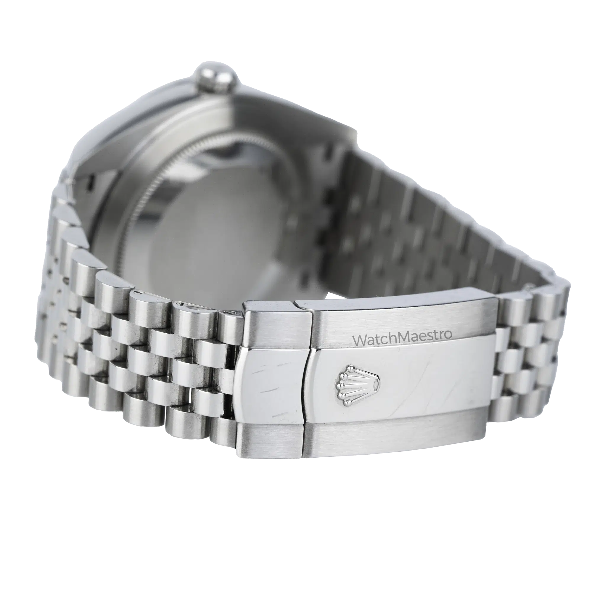 Rolex Datejust Blue Jubilee Fluted Used 2022 (8)