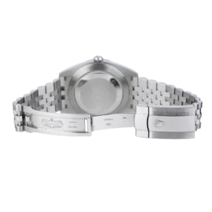 Rolex Datejust Blue Jubilee Fluted Used 2022 (9)