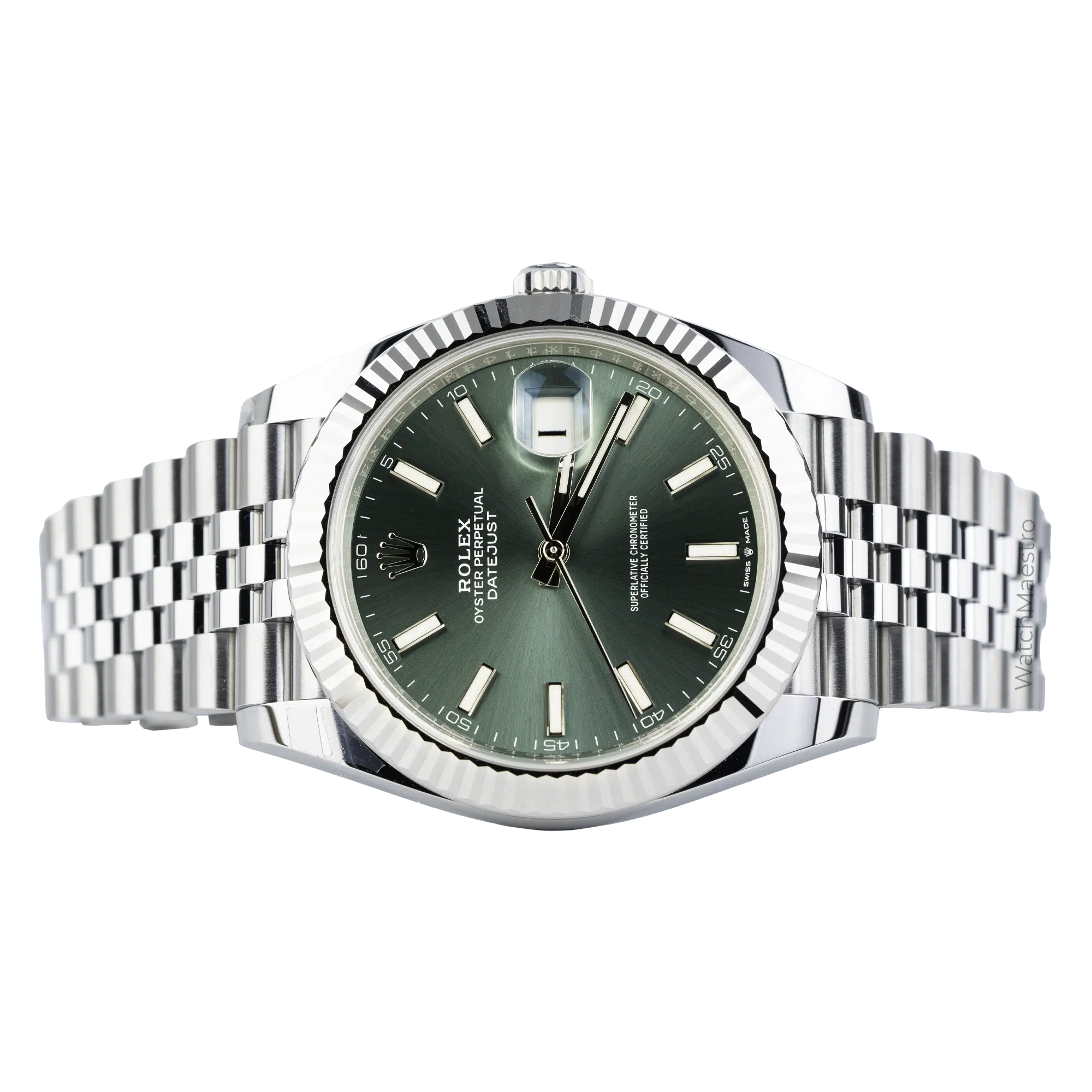 Rolex Datejust Mint Green 41mm 8