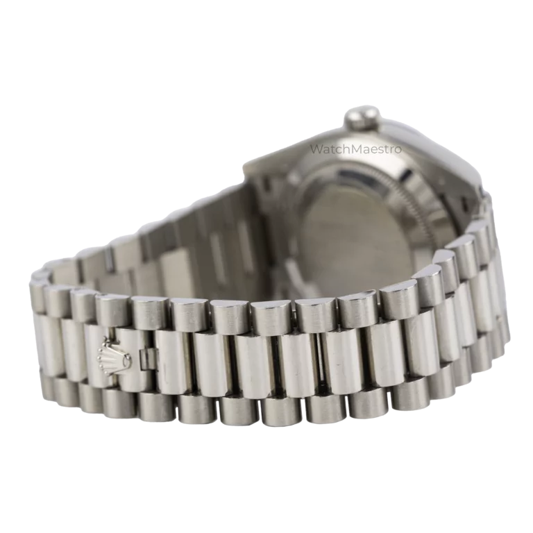 Rolex Day Date Olive Green White Gold 4