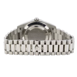 Rolex Day Date Olive Green White Gold 9