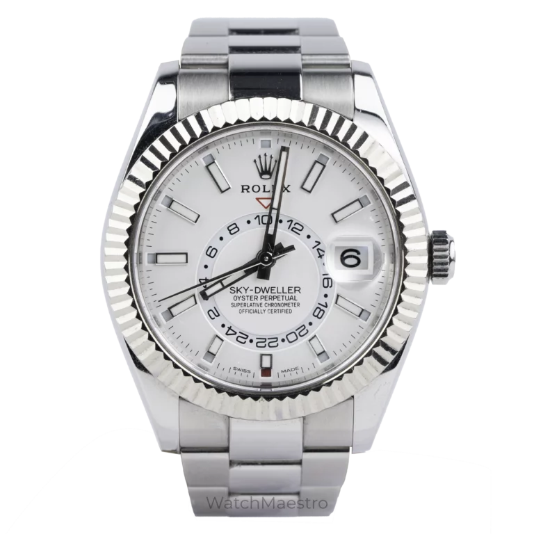 Rolex Sky Dweller White Dial Used 1