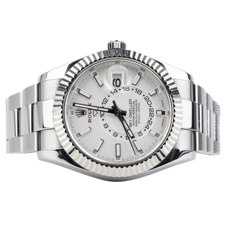 Rolex Sky Dweller White Dial Used 2
