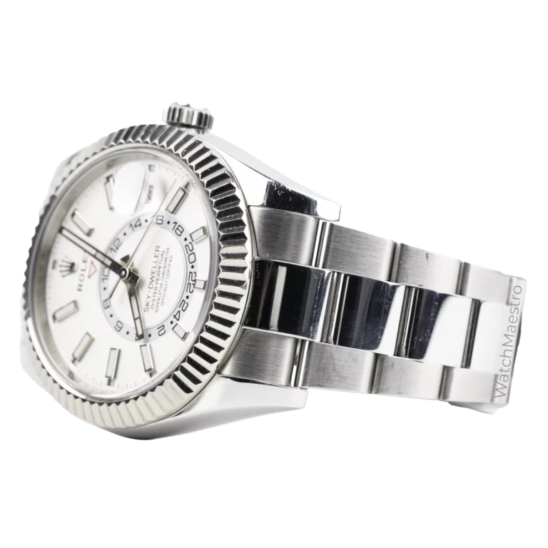 Rolex Sky Dweller White Dial Used 3