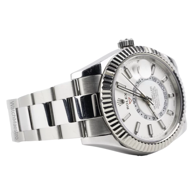 Rolex Sky Dweller White Dial Used 7