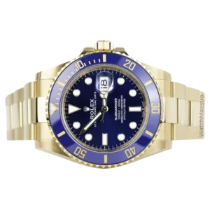 Rolex Submariner Yellow Gold Blue 2