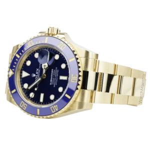 Rolex Submariner Yellow Gold Blue 3