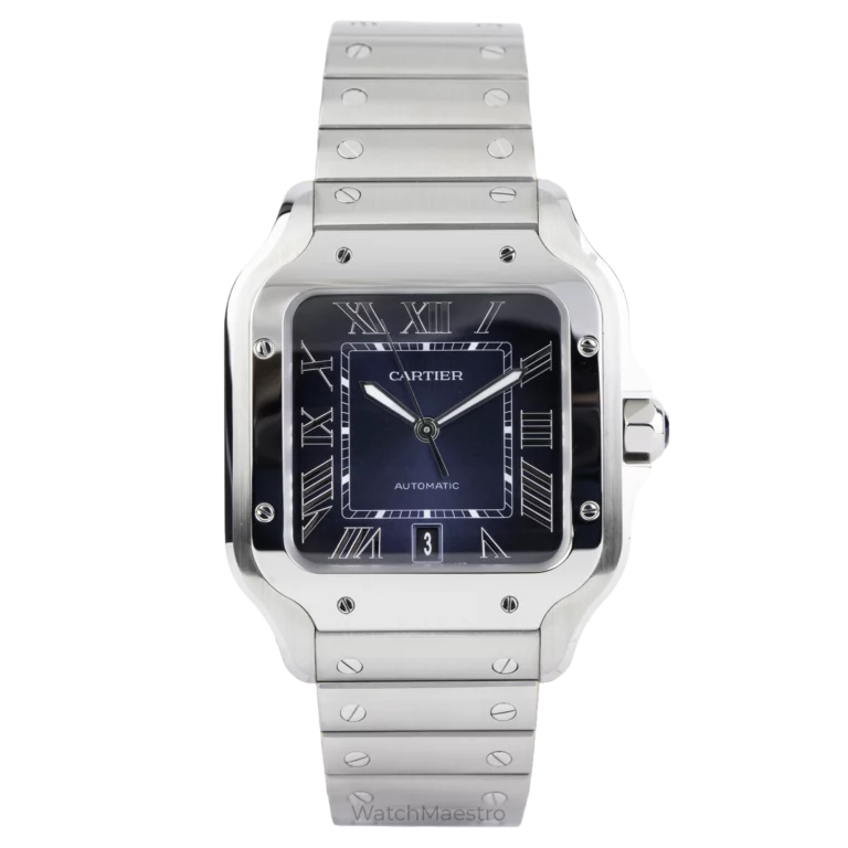 Cartier Santos Blue 1
