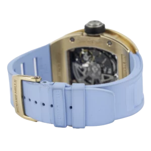 Richard Mille RM 010 Rose Gold Blue Strap 3