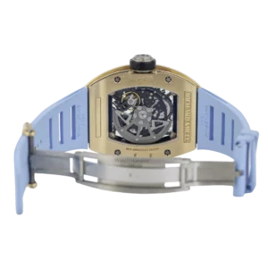 Richard Mille RM 010 Rose Gold Blue Strap 6