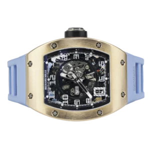 Richard Mille RM 010 Rose Gold Blue Strap 8