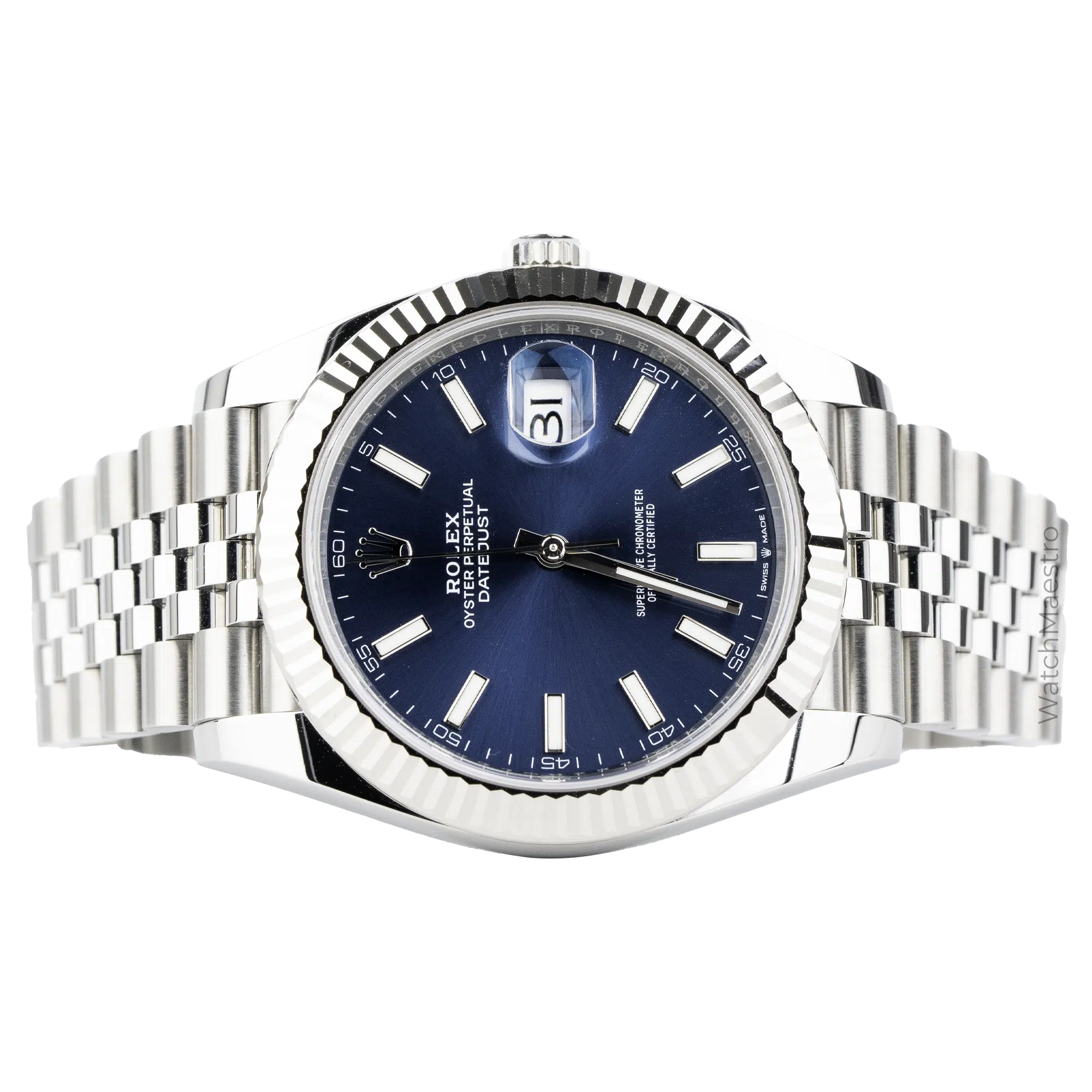 Rolex Blue Datejust 41mm 8