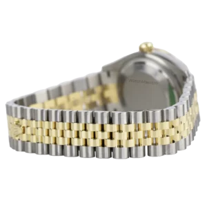 Rolex Datejust 31 Green Diamond YG Jub 4