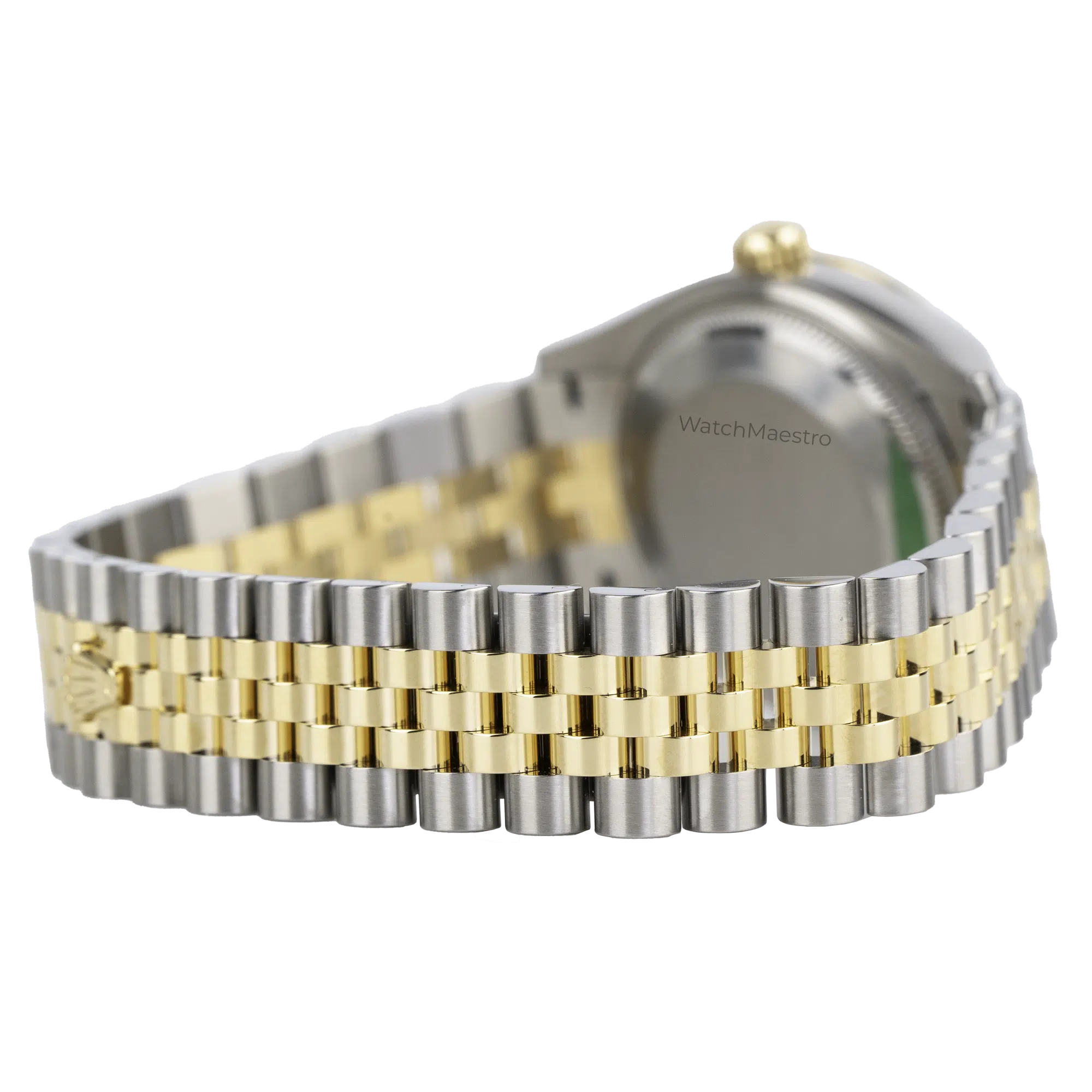 Rolex Datejust 31 Green Diamond YG Jub 4