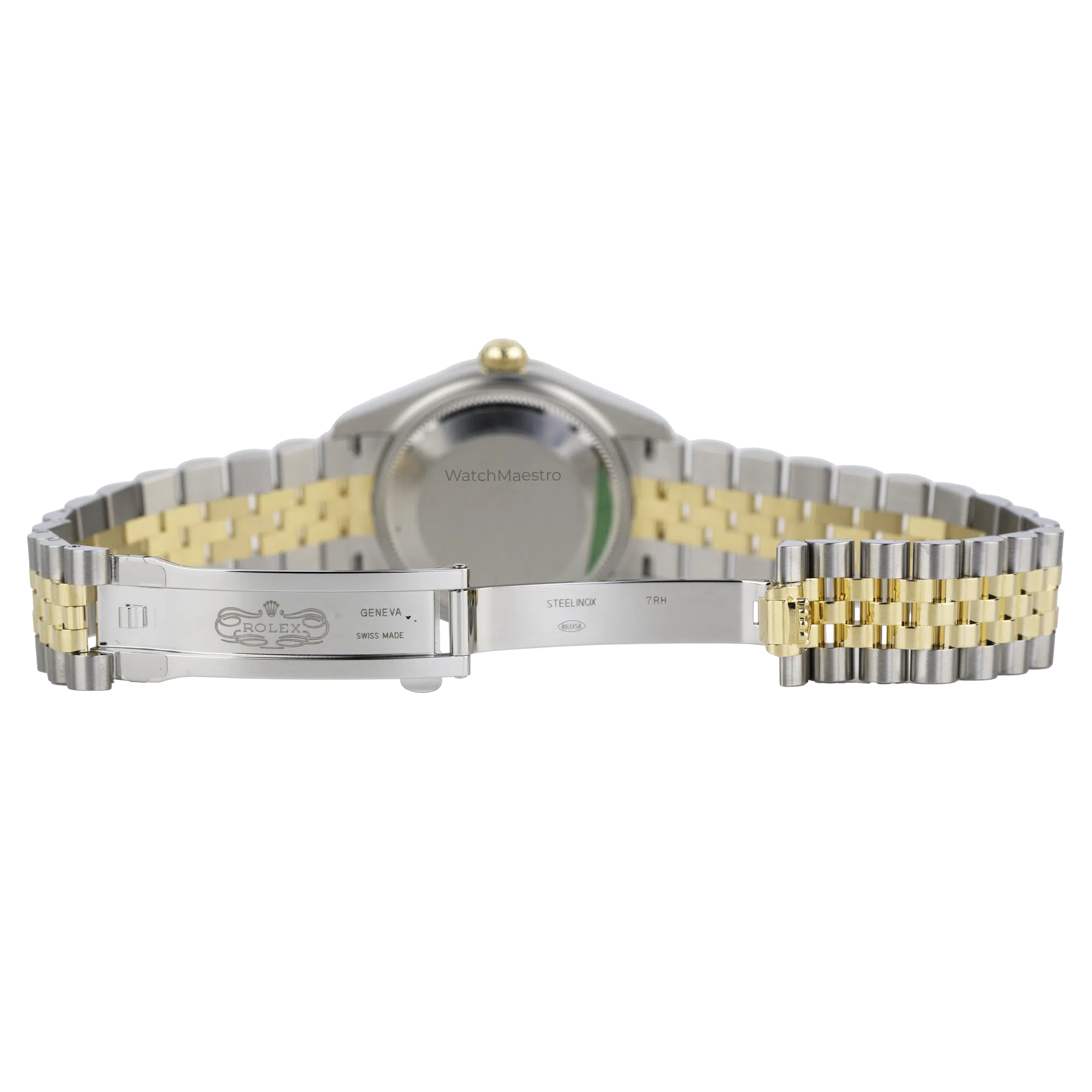 Rolex Datejust 31 Green Diamond YG Jub 6