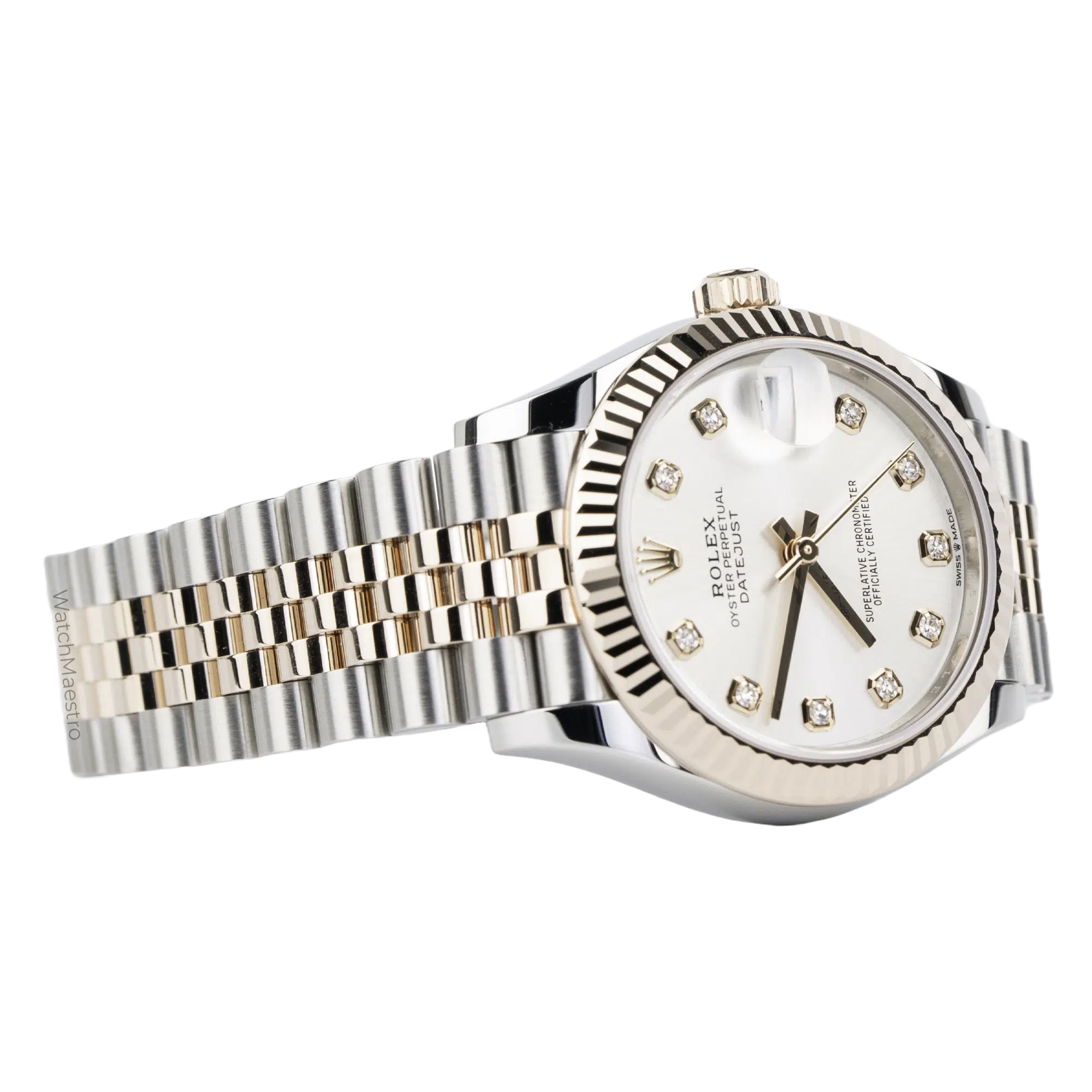 Rolex Datejust 31 Silver Diamond 1