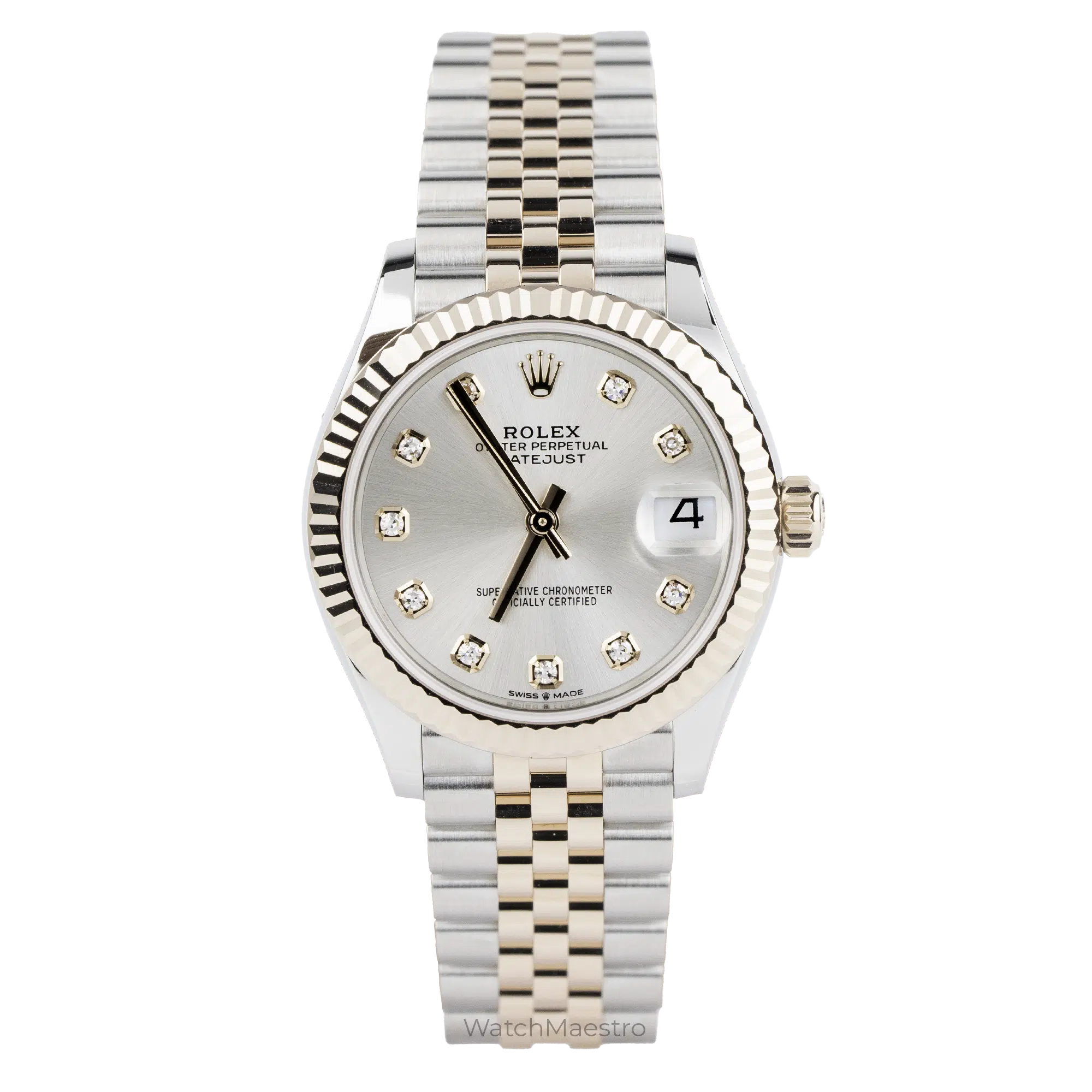 Rolex Datejust 31 Silver Diamond 7