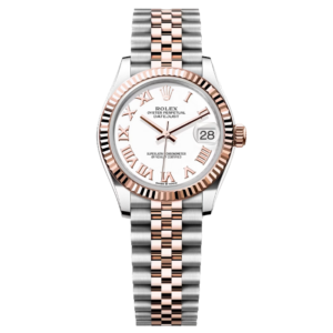 Rolex Datejust 31 White Roman Rose Gold Jub Product