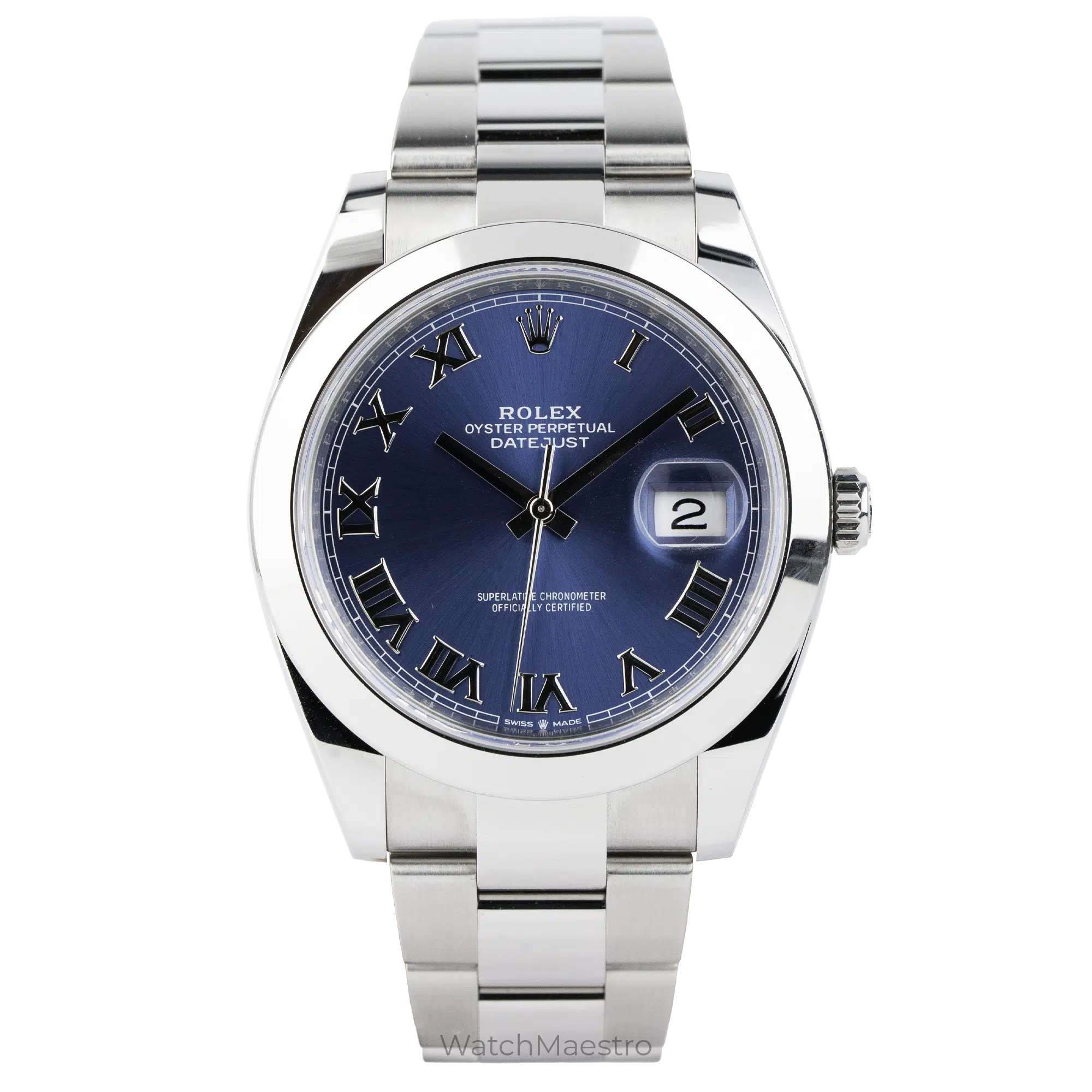 Rolex Datejust 41 Blue Roman 7