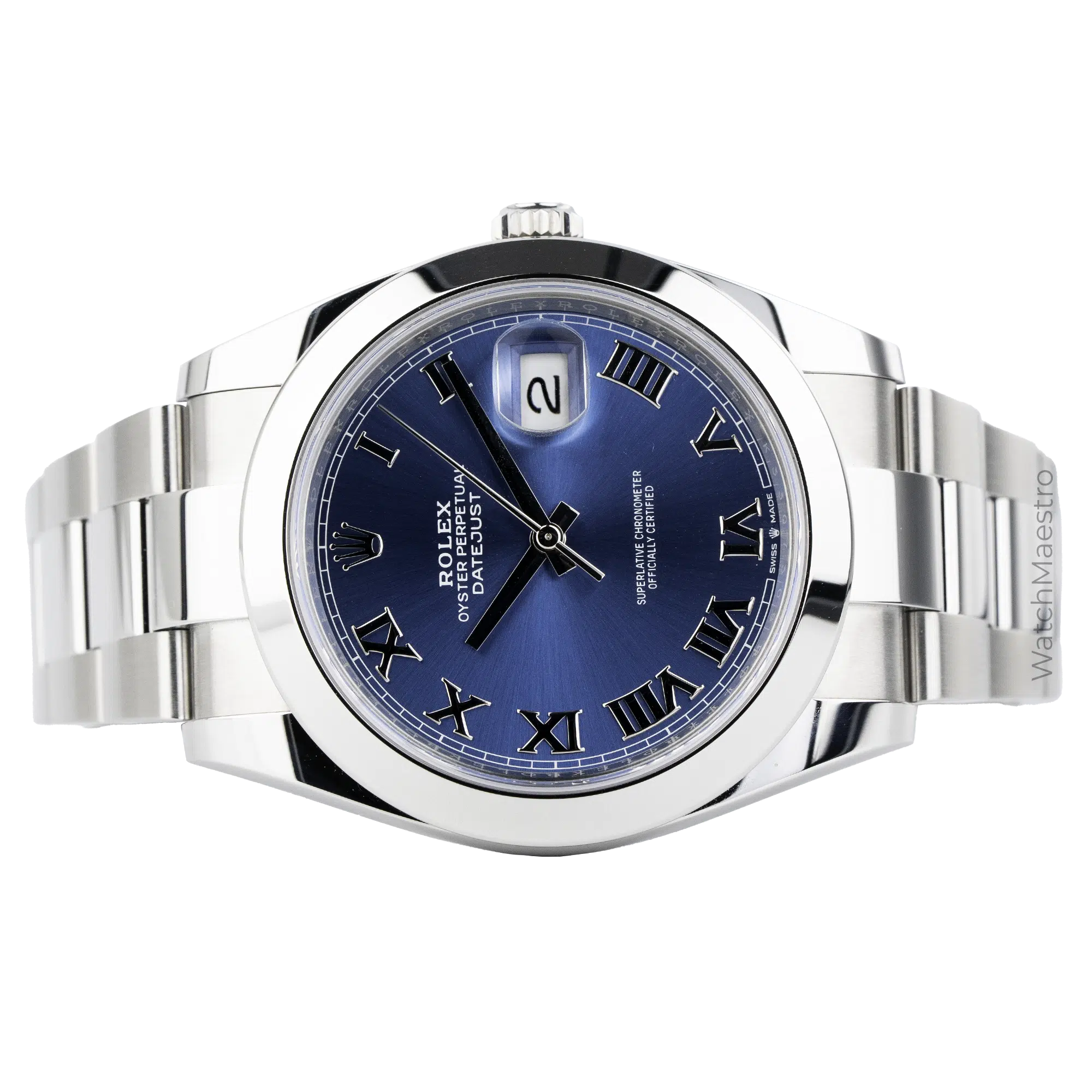 Rolex Datejust 41 Blue Roman 8