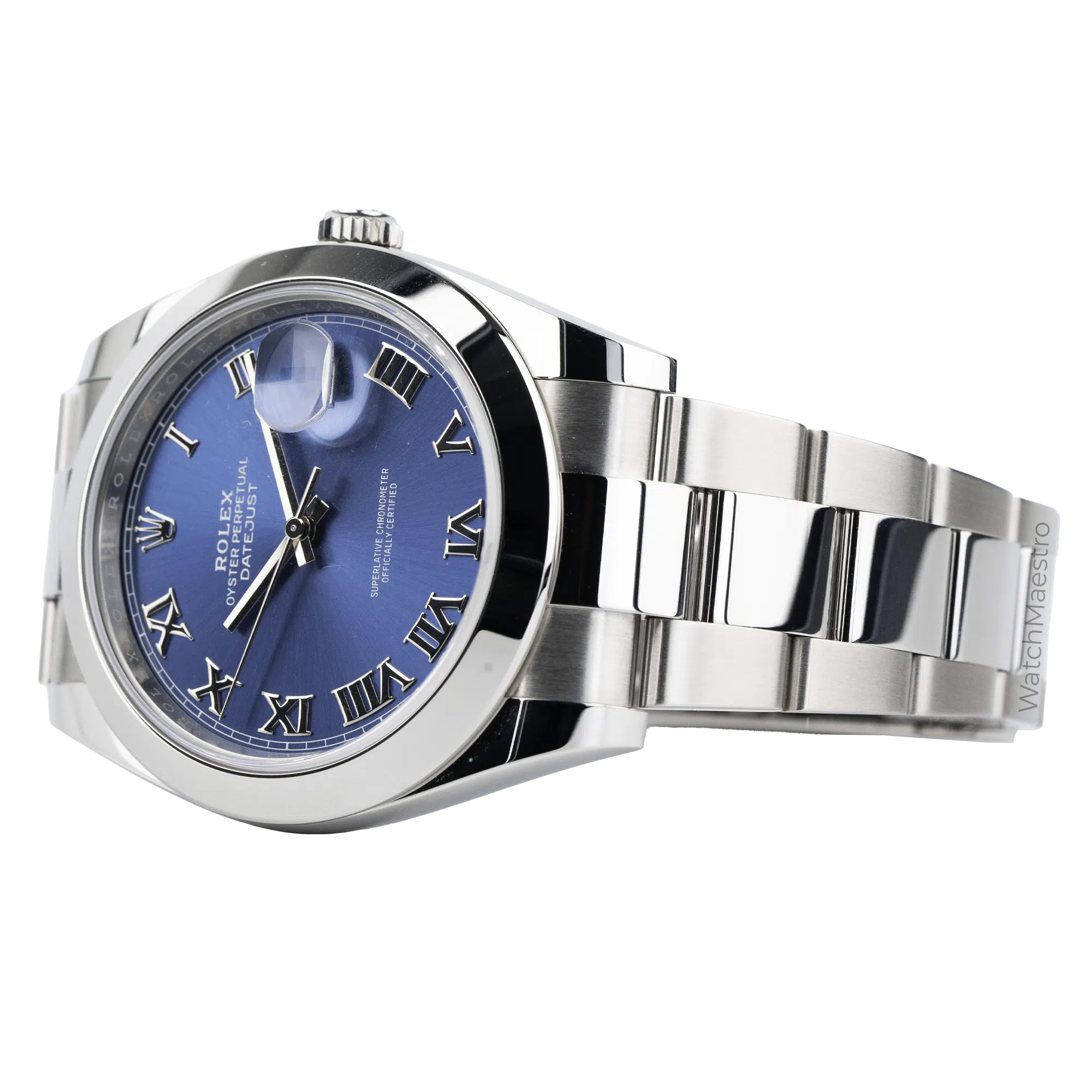 Rolex Datejust 41 Blue Roman 9