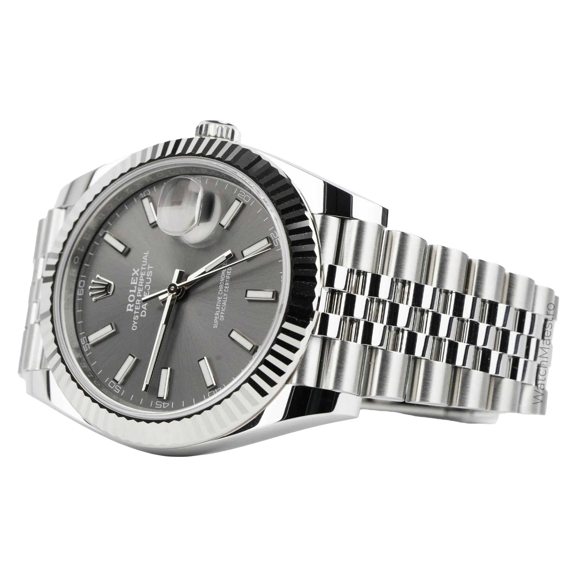 Rolex Datejust 41 Slate Grey Fluted Jub 9