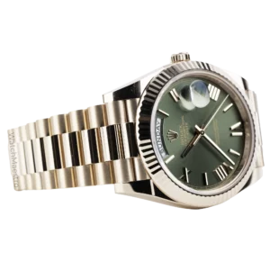 Rolex Day Date Rose Gold Olive 1