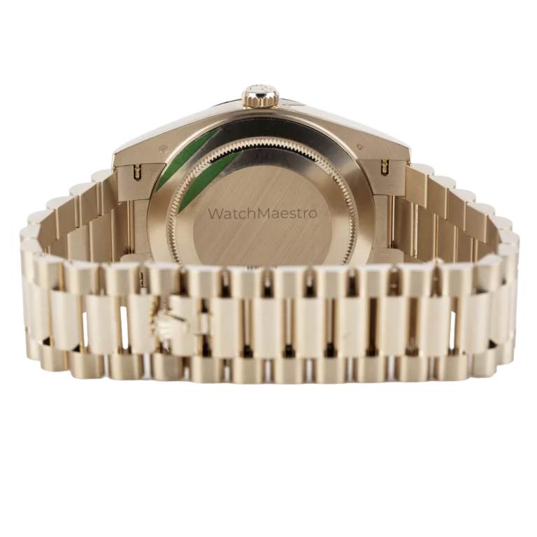 Rolex Day Date Rose Gold Olive 3