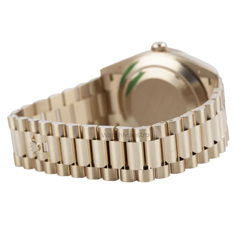 Rolex Day Date Rose Gold Olive 4