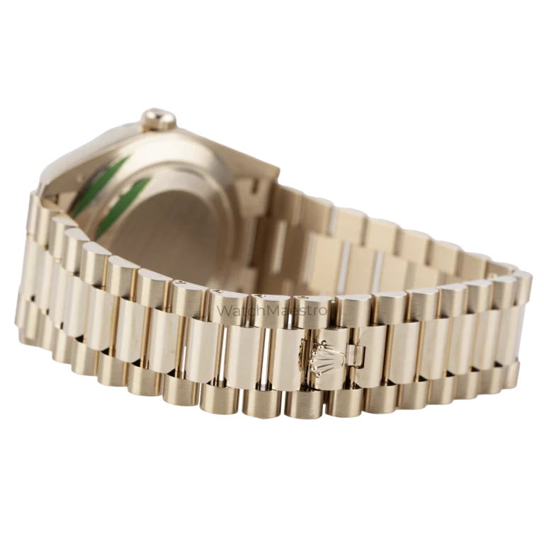 Rolex Day Date Rose Gold Olive 5