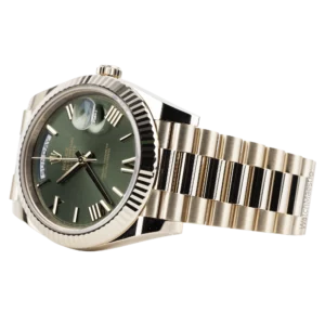 Rolex Day Date Rose Gold Olive 9