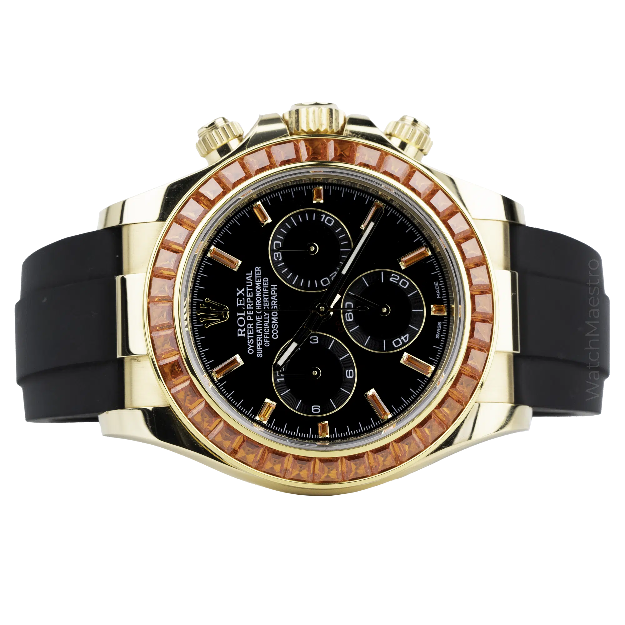 Rolex Daytona Oysterflex Orange Sapphire 2