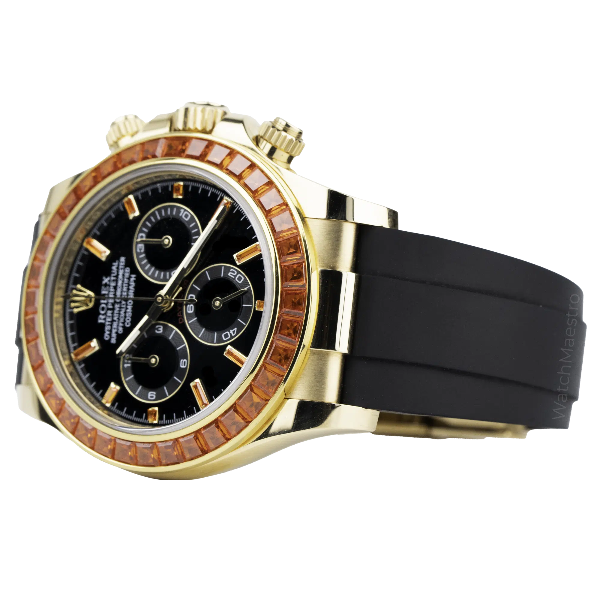 Rolex Daytona Oysterflex Orange Sapphire 3