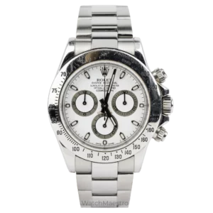Rolex Daytona White Dial 9