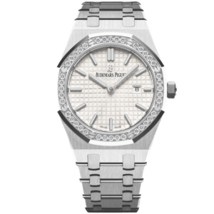 AP Royal Oak Ladies Diamond Bezel White Dial Product