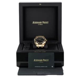 AP Royal Oak Rose Gold Black 4