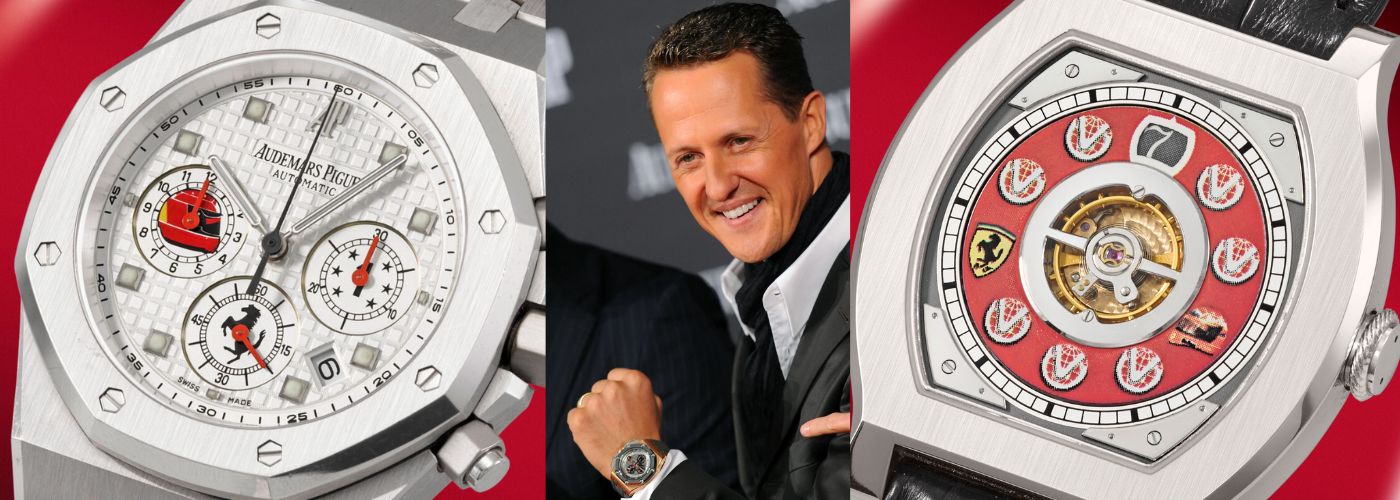 Michael Schumacher watches auction