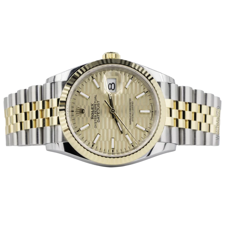 Rolex Datejust 126233 Champagne Motif 8