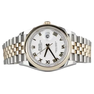 Rolex Datejust 36 Everose White Roman 2