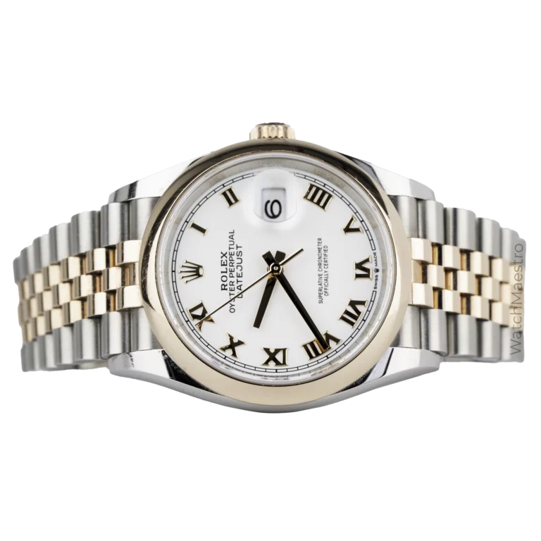 Rolex Datejust 36 Everose White Roman 2