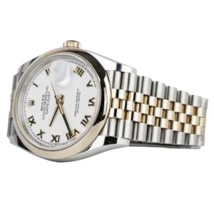 Rolex Datejust 36 Everose White Roman 3