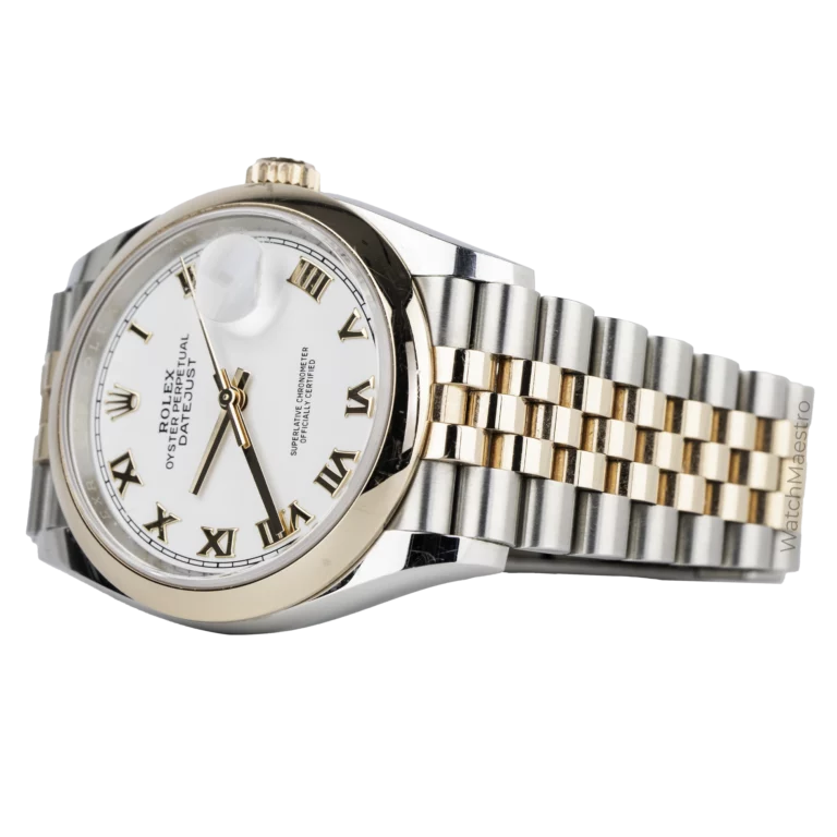 Rolex Datejust 36 Everose White Roman 3