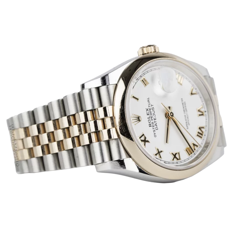 Rolex Datejust 36 Everose White Roman 7