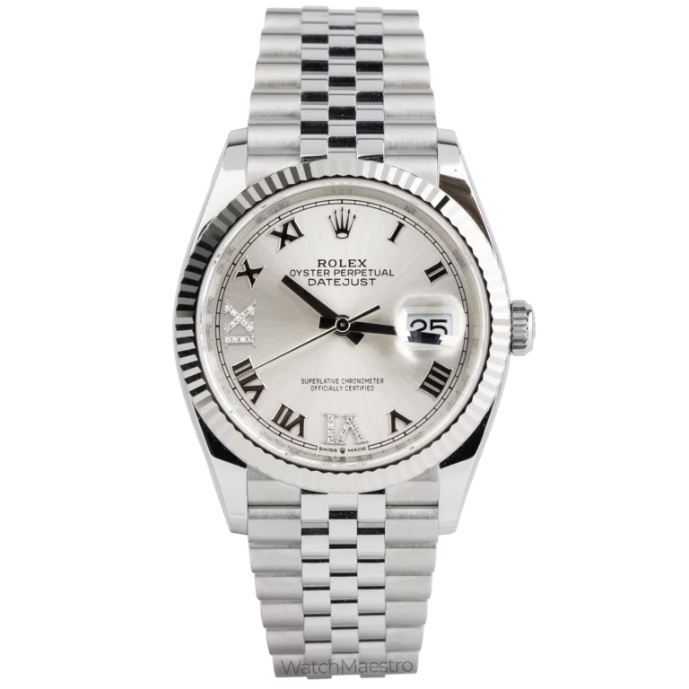 Rolex Datejust 36 Silver Roman 7
