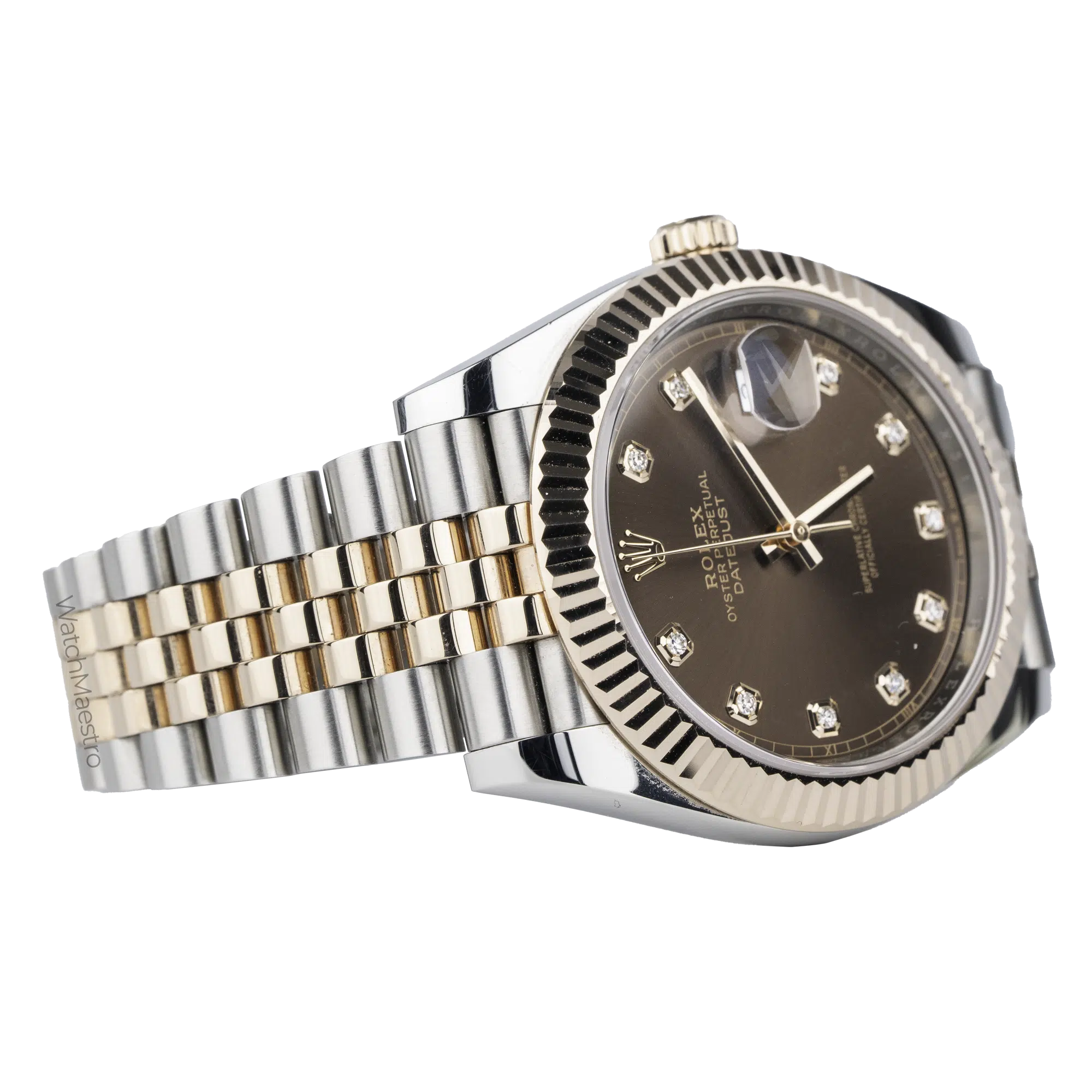 Rolex Datejust 41 Choco Diamonds 1