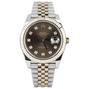 Rolex Datejust 41 Choco Diamonds 7